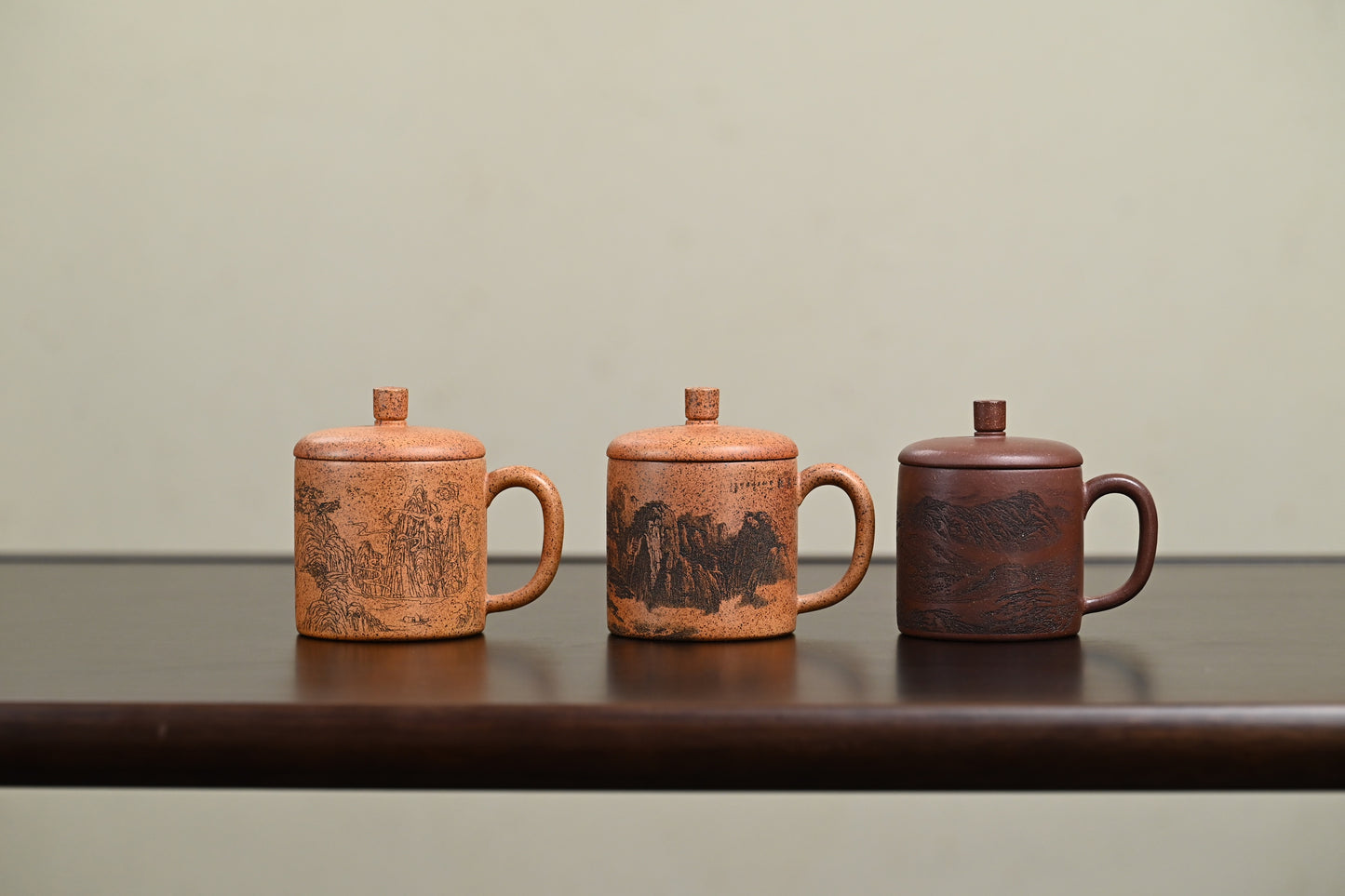 新品· 盖杯·容量200cc·陈华军（国家级工艺美术师）系列