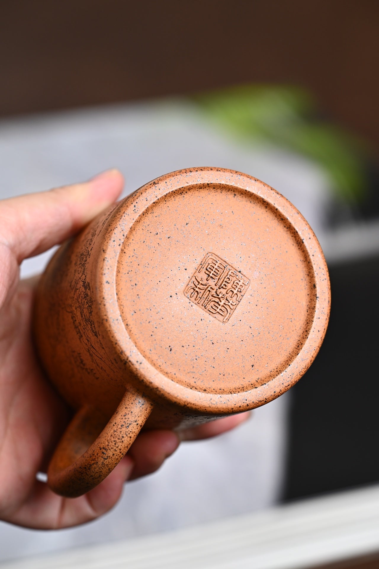 新品· 盖杯·特高温龙骨金砂·容量200cc·陈华军（国家级工艺美术师）