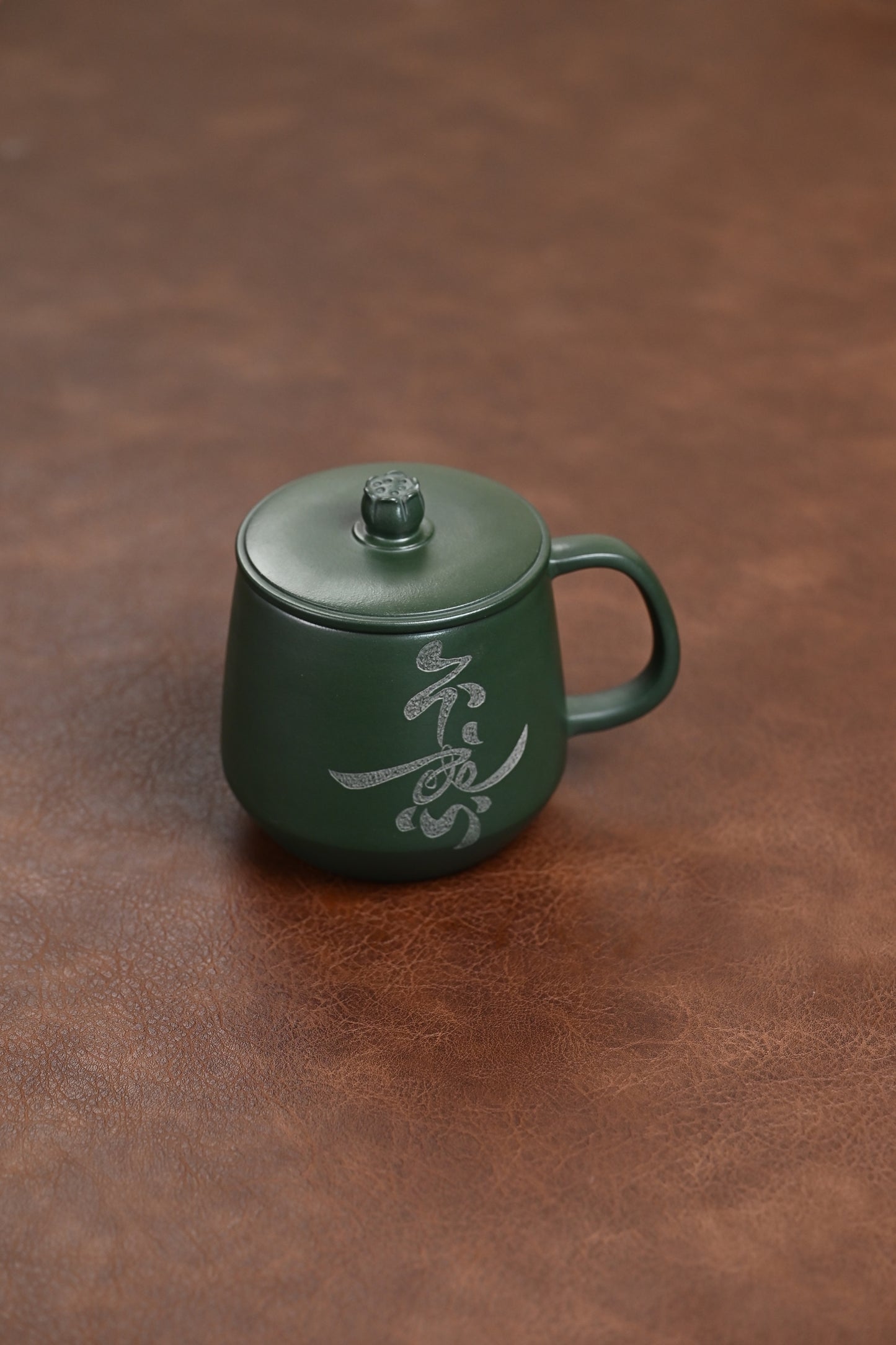 新品· 盖杯·民国绿·450cc