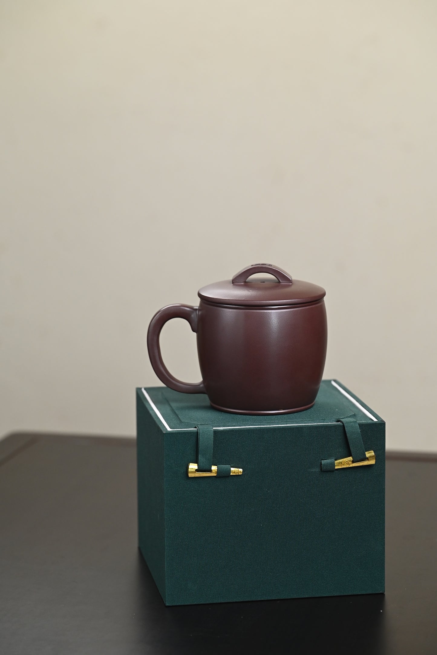 新品· 盖杯·一厂老紫泥·470cc