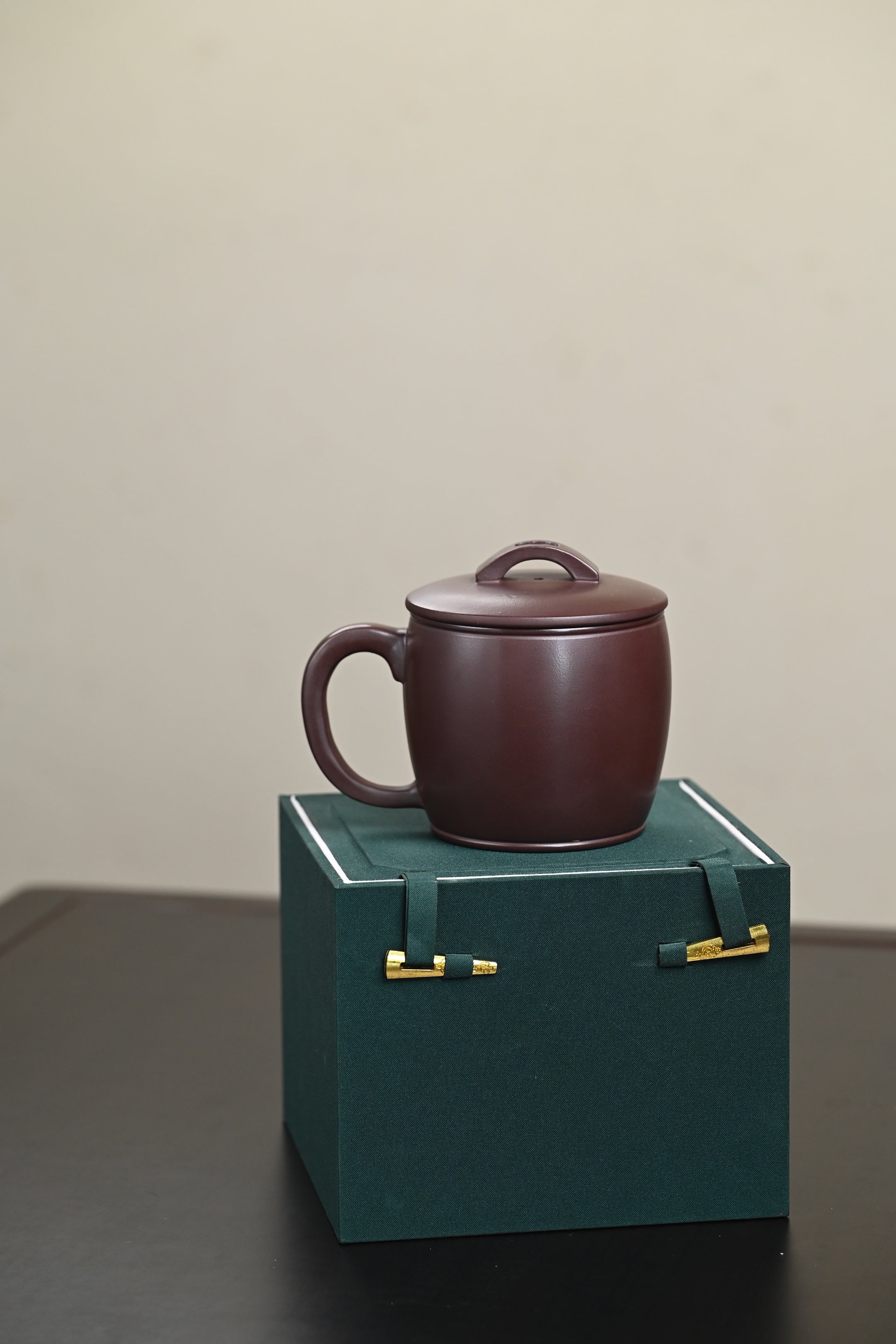 新品· 盖杯·一厂老紫泥·470cc