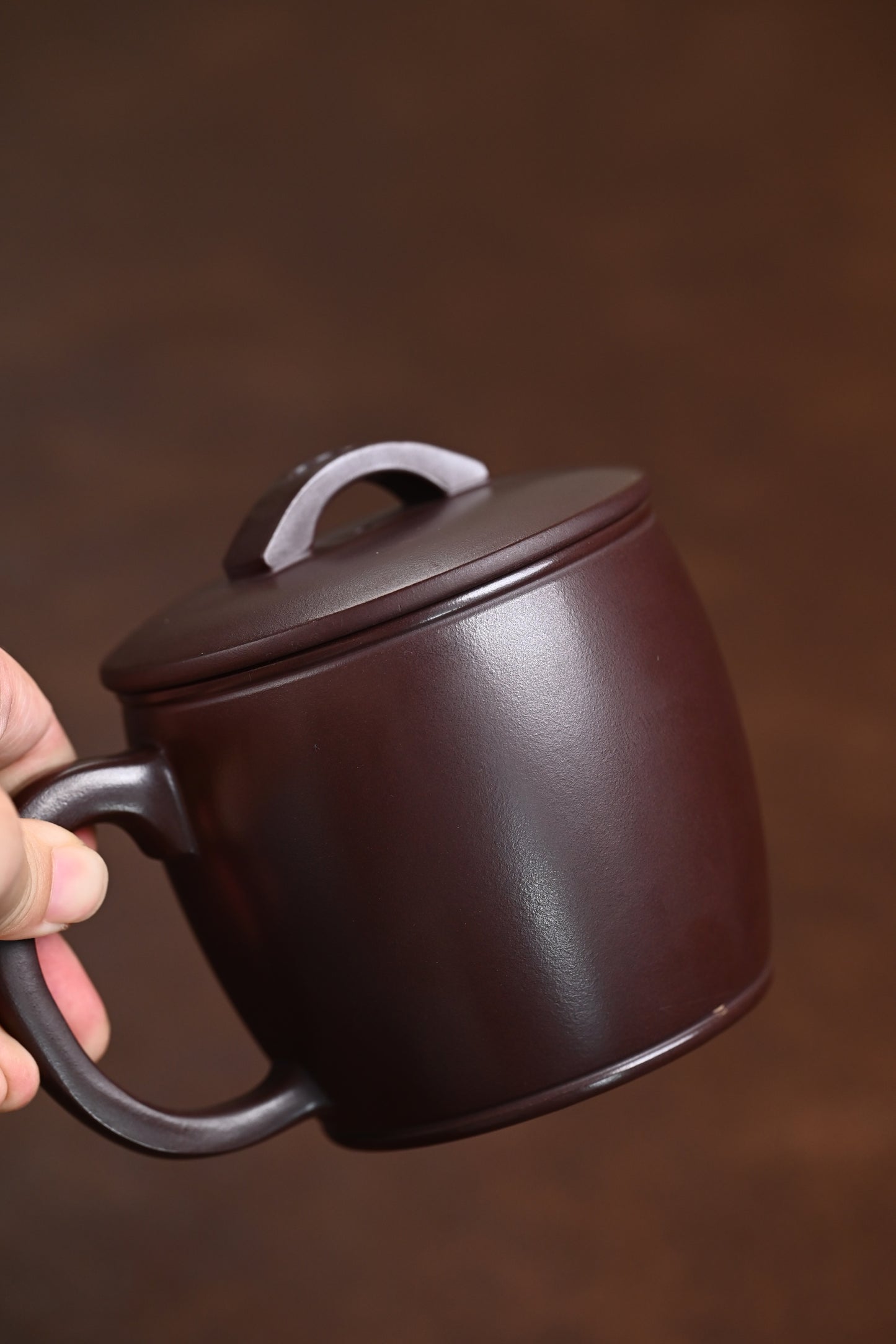 新品· 盖杯·一厂老紫泥·470cc