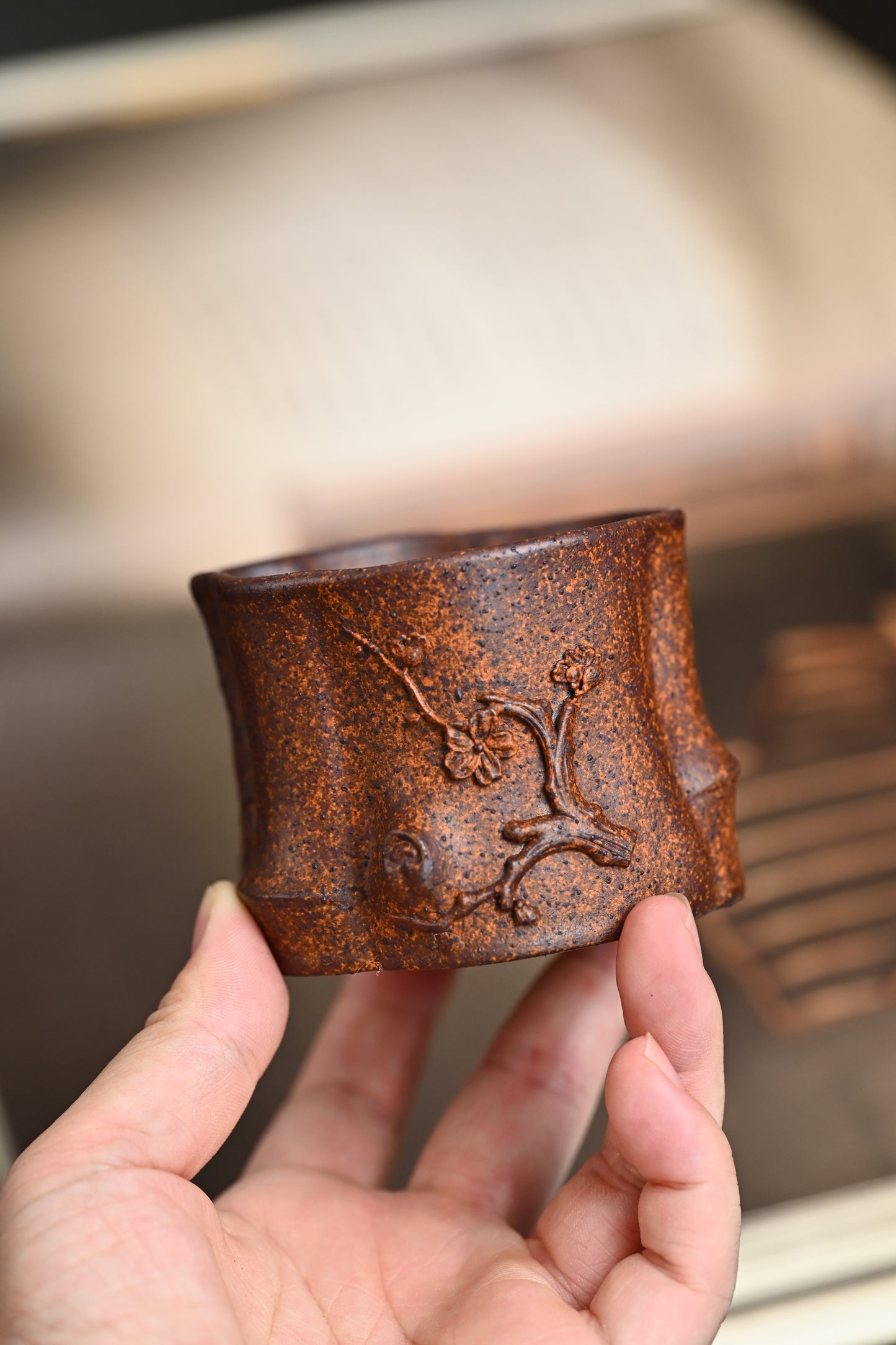 新品· 『主人杯』柴烧 黄金段·容量130cc（🈵️）