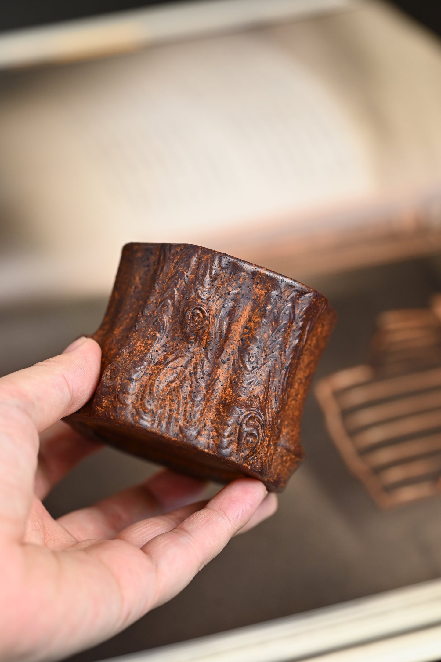 新品· 『主人杯』柴烧 黄金段·容量130cc（🈵️）