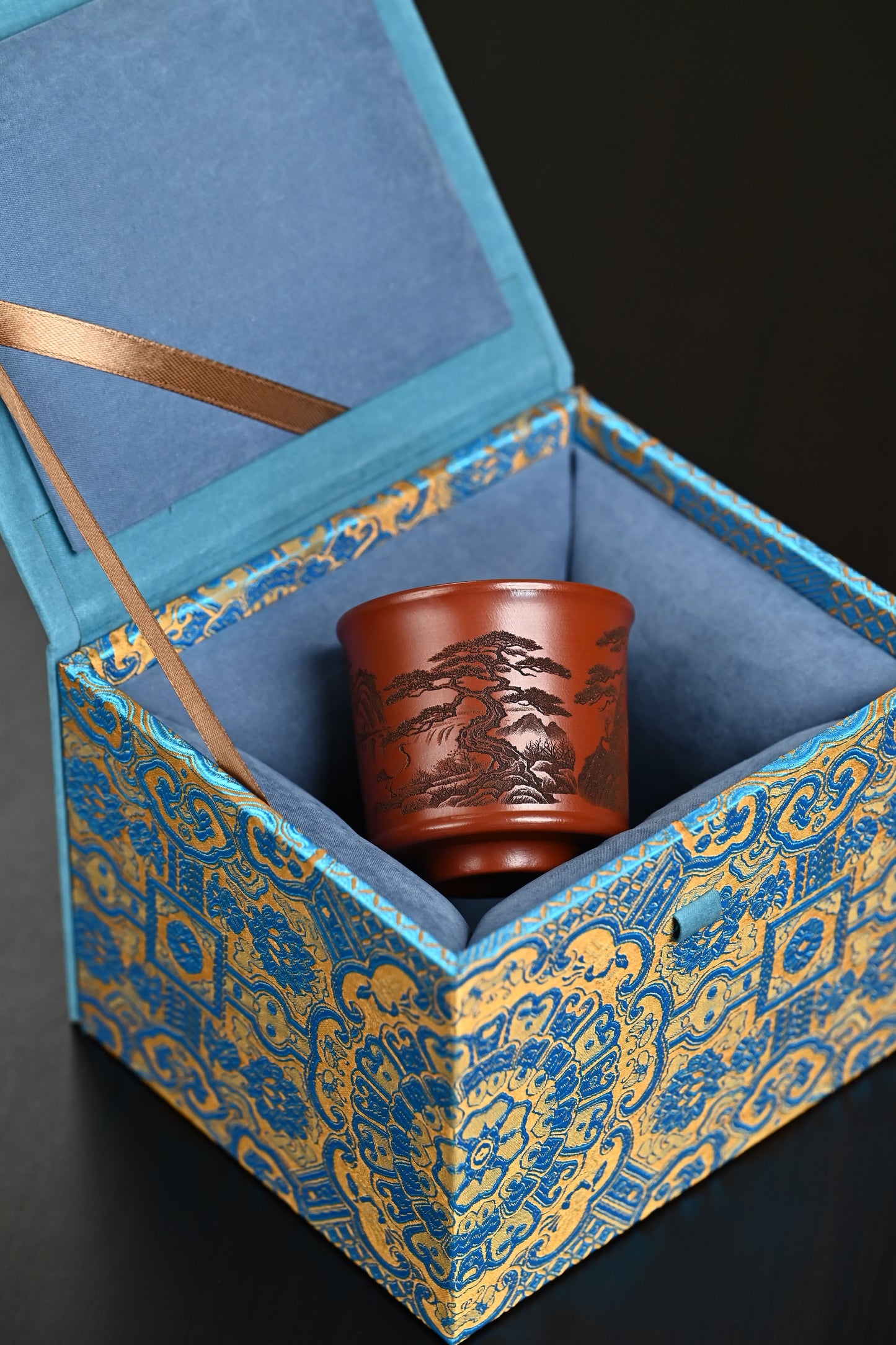 新品· 『主人杯』 极品皱皮朱泥·容量150cc（🈵️）