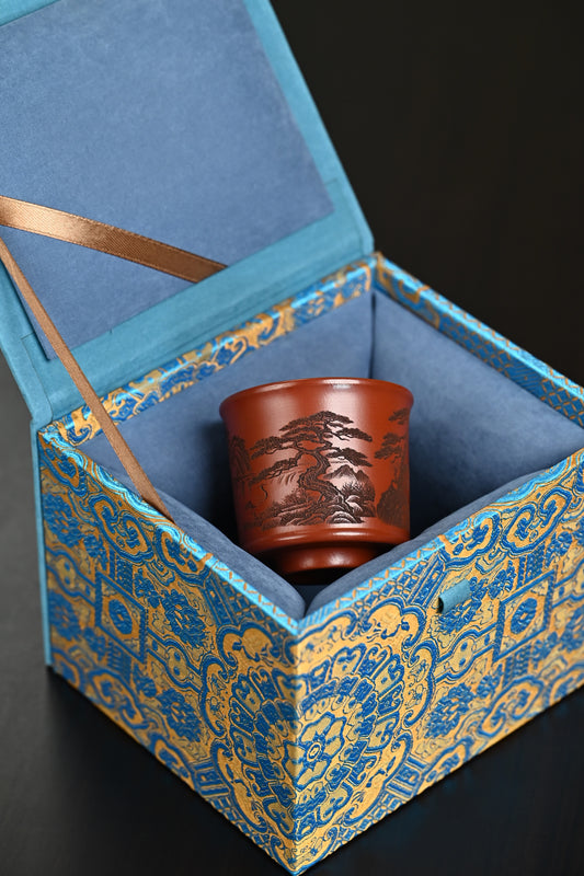 新品· 『主人杯』 极品皱皮朱泥·容量150cc（🈵️）