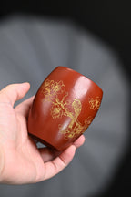 新品· 『主人杯』 极品皱皮朱泥·容量160cc（🈵️）