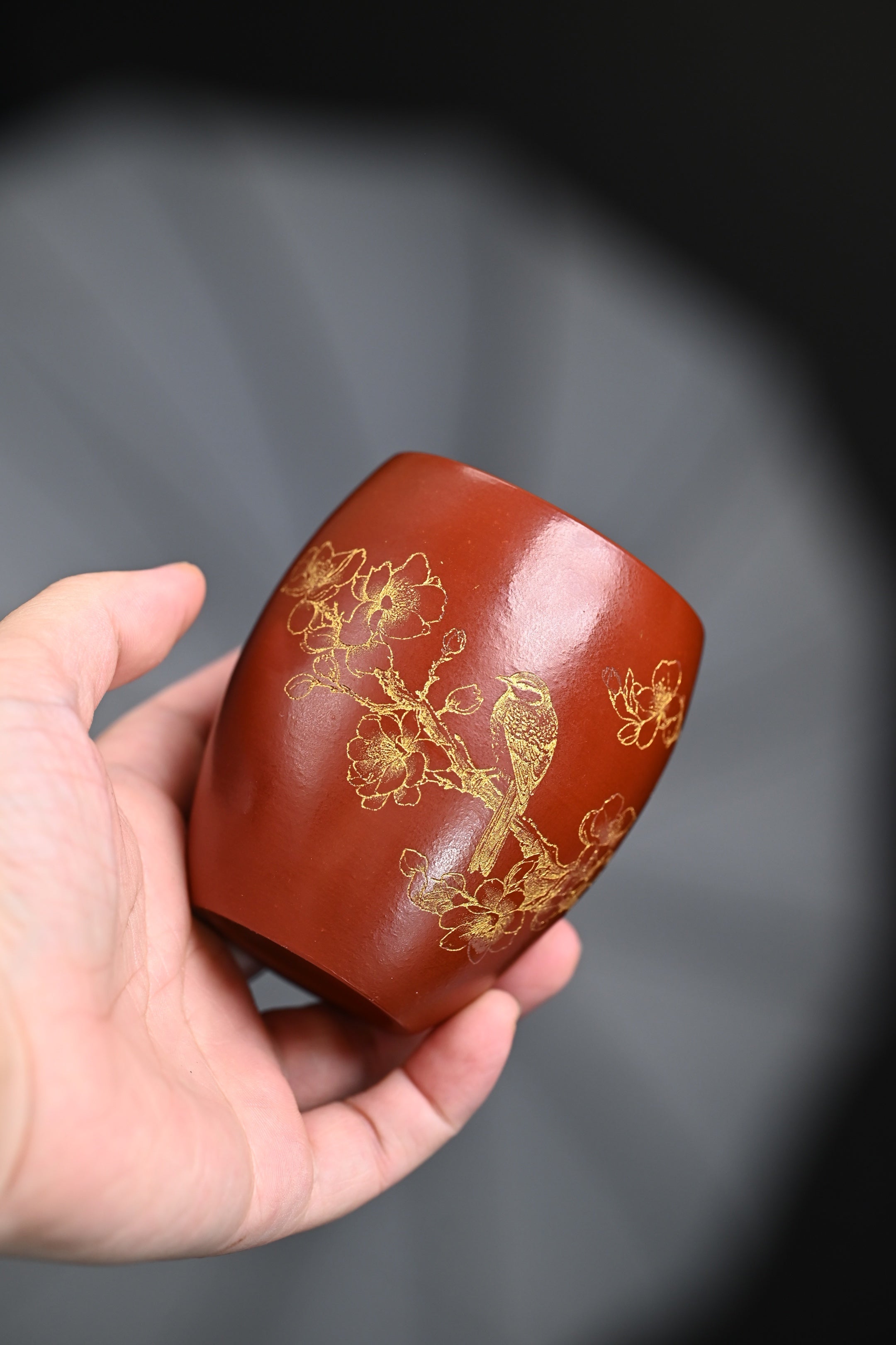 新品· 『主人杯』 极品皱皮朱泥·容量160cc（🈵️）