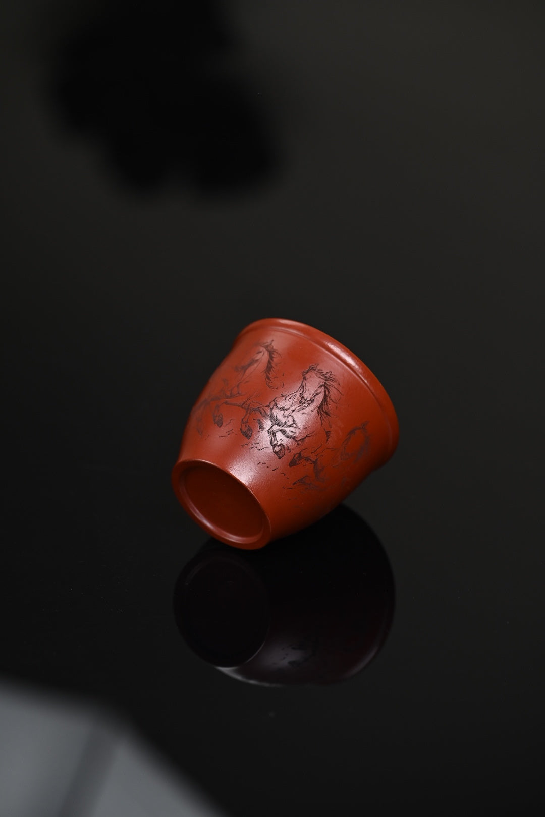 新品· 『主人杯』 极品皱皮朱泥·容量220cc（🈵️）