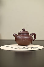 『莲子』套组 紫玉金砂·壶300cc·杯80cc 内推·陈华军（国家级工艺美术师）