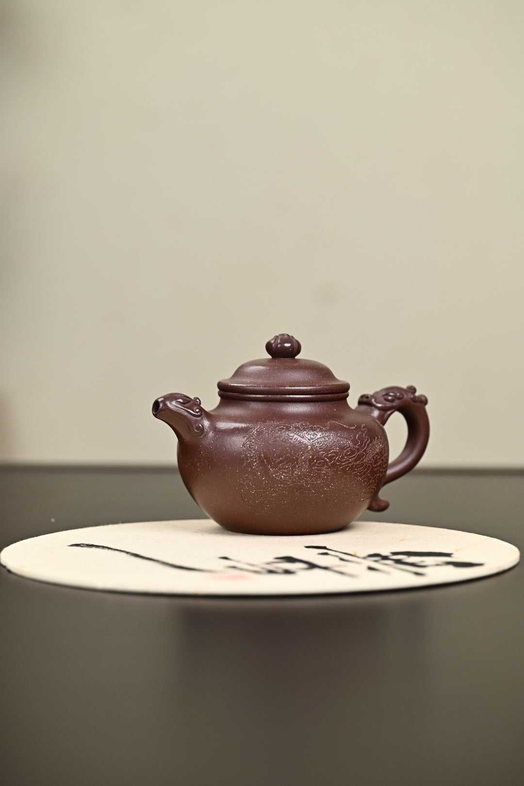 『莲子』套组 紫玉金砂·壶300cc·杯80cc 内推·陈华军（国家级工艺美术师）