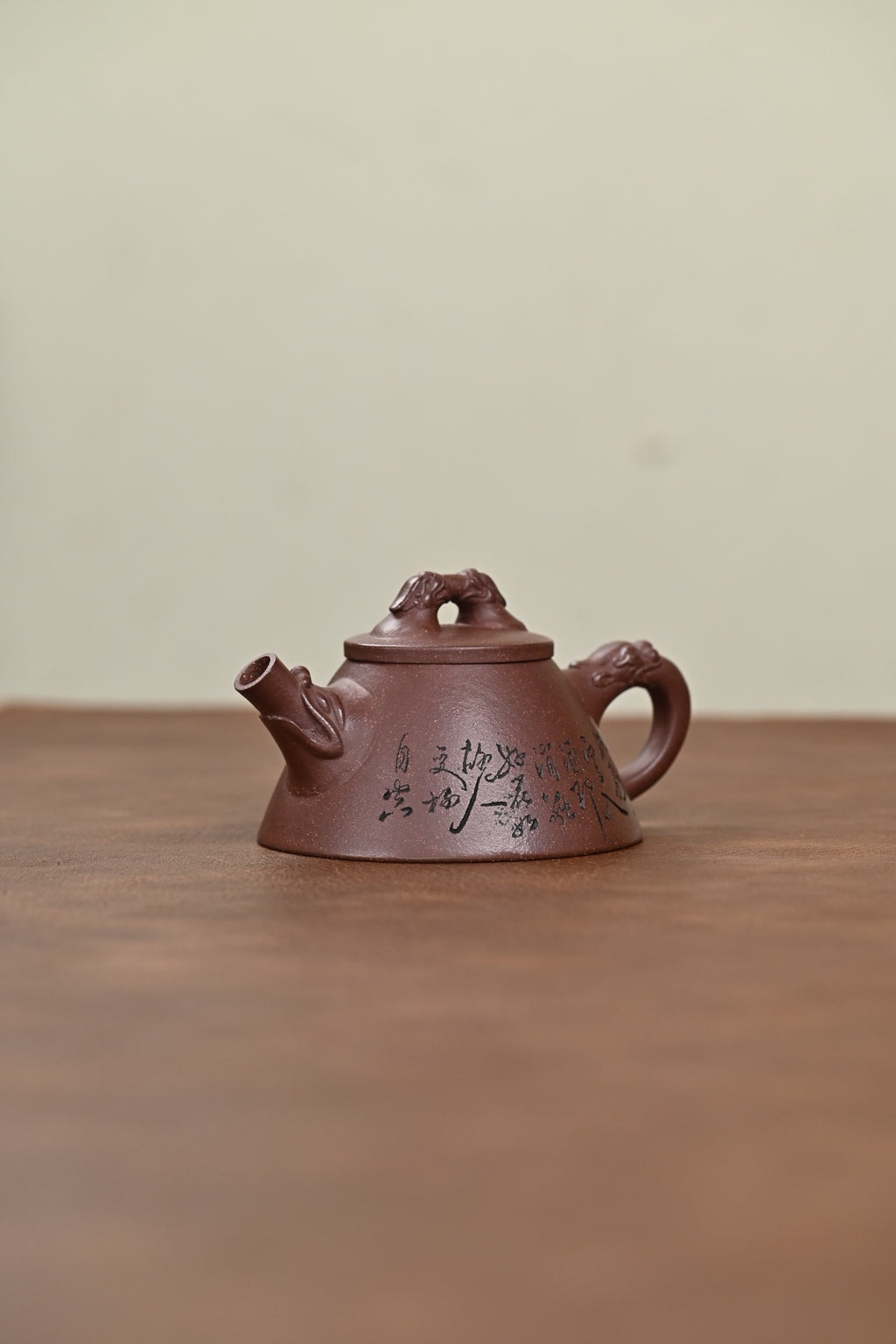 『霸王瓢』套组 紫玉金砂·壶180cc·杯80cc·内推·陈华军（国家级工艺美术师）