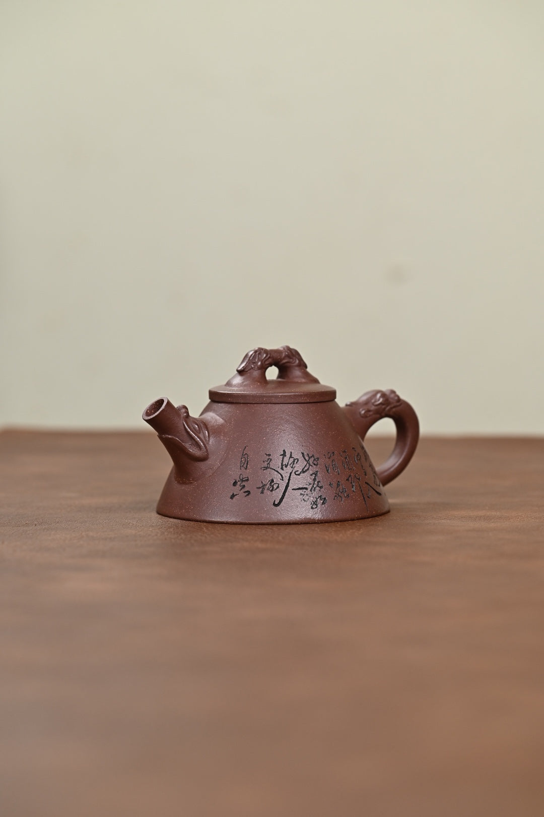『霸王瓢』套组 紫玉金砂·壶180cc·杯80cc·内推·陈华军（国家级工艺美术师）