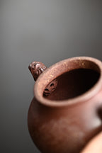 『潘壶』套组 紫玉金砂·壶260cc·杯80cc·内推·陈华军（国家级工艺美术师）
