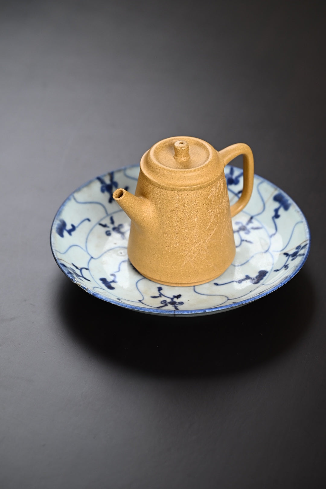 特惠· 『高风亮节』套组 黄金段·壶容量210cc·杯容量110cc·10孔出水·内推·陈老师