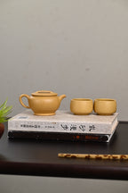 特惠· 『明式汉瓦』套组 黄金段·壶容量180cc·杯容量60cc·7孔出水·陈老师