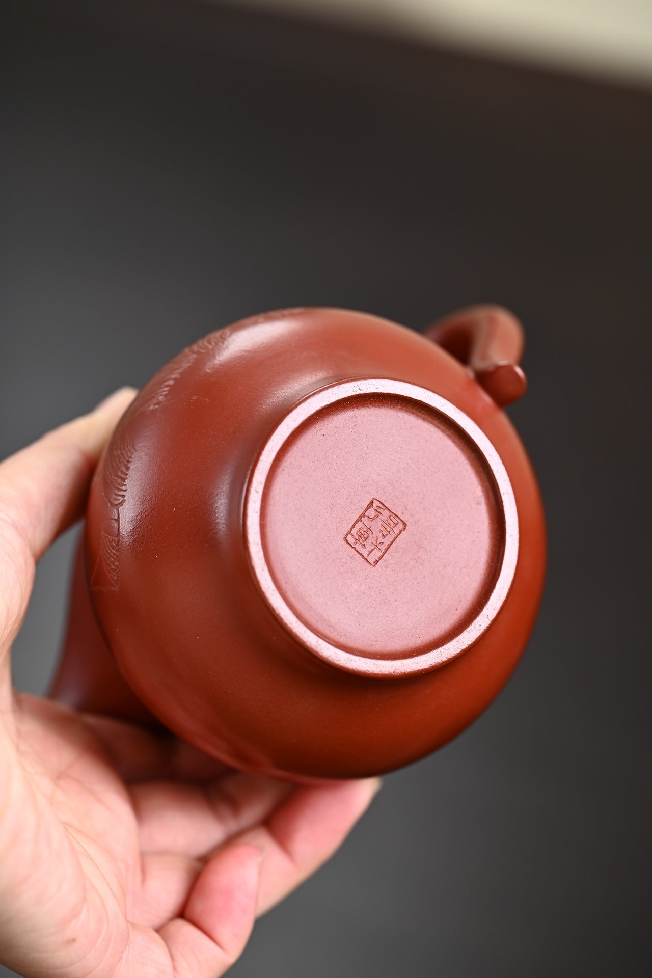 新品· 『公道杯』 皱皮朱泥·容量250cc（🈵️）