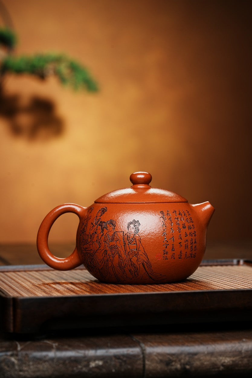 国工精品【西施】家藏鱼籽朱泥（稀有料，泡养效果极好）300cc