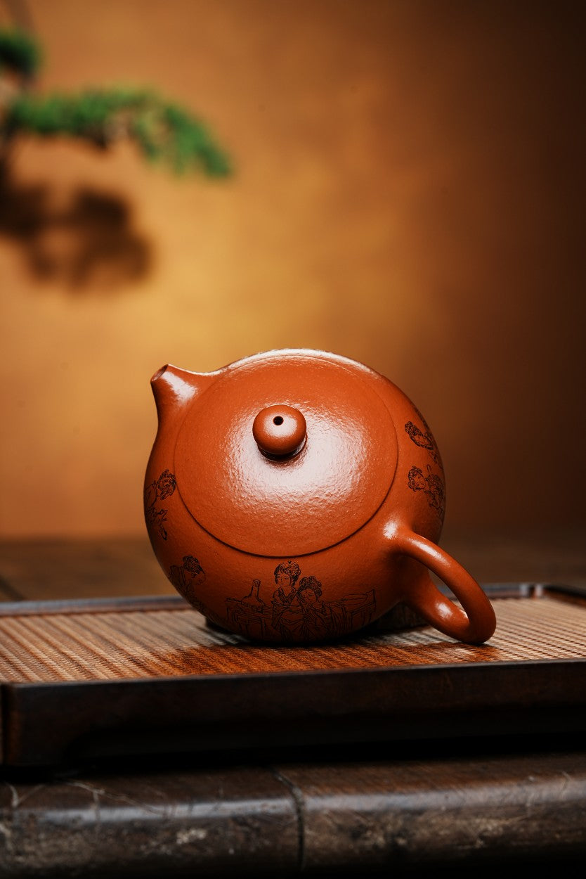 国工精品【西施】家藏鱼籽朱泥（稀有料，泡养效果极好）300cc