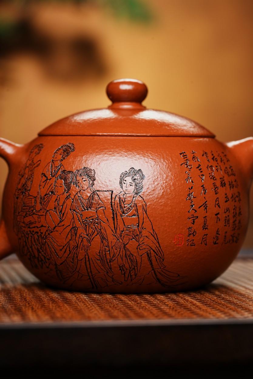 国工精品【西施】家藏鱼籽朱泥（稀有料，泡养效果极好）300cc