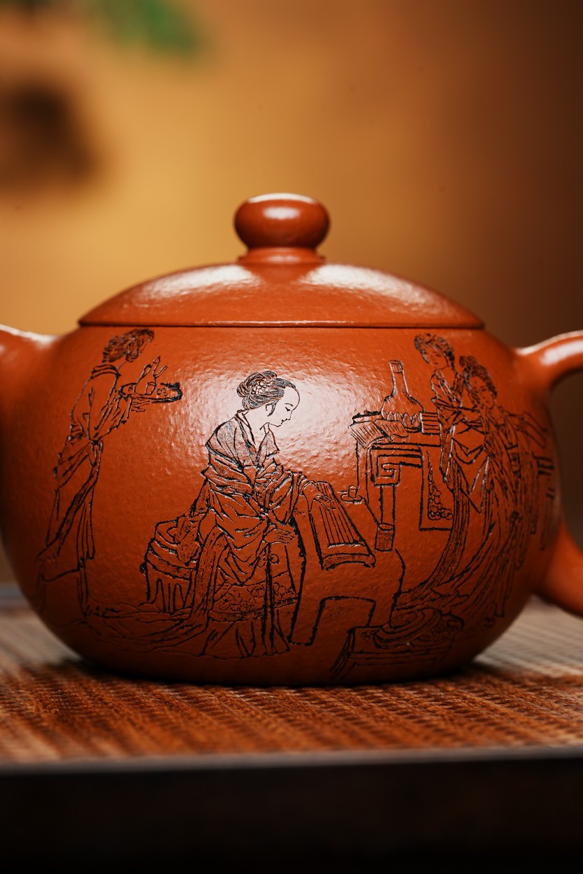 国工精品【西施】家藏鱼籽朱泥（稀有料，泡养效果极好）300cc