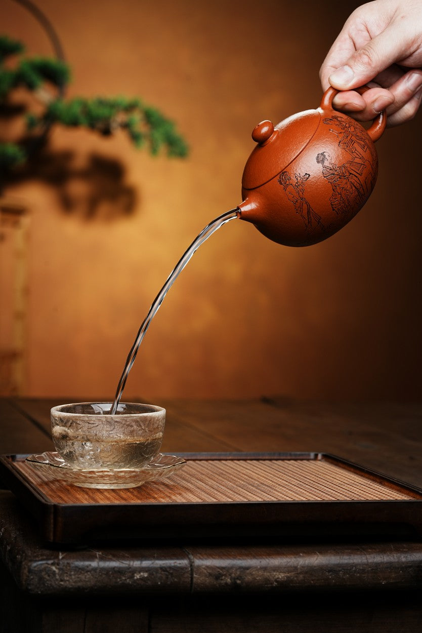 国工精品【西施】家藏鱼籽朱泥（稀有料，泡养效果极好）300cc