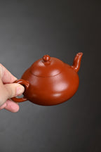 『梨形』 极品皱皮朱泥·容量160cc·7孔出水·内推·王老师