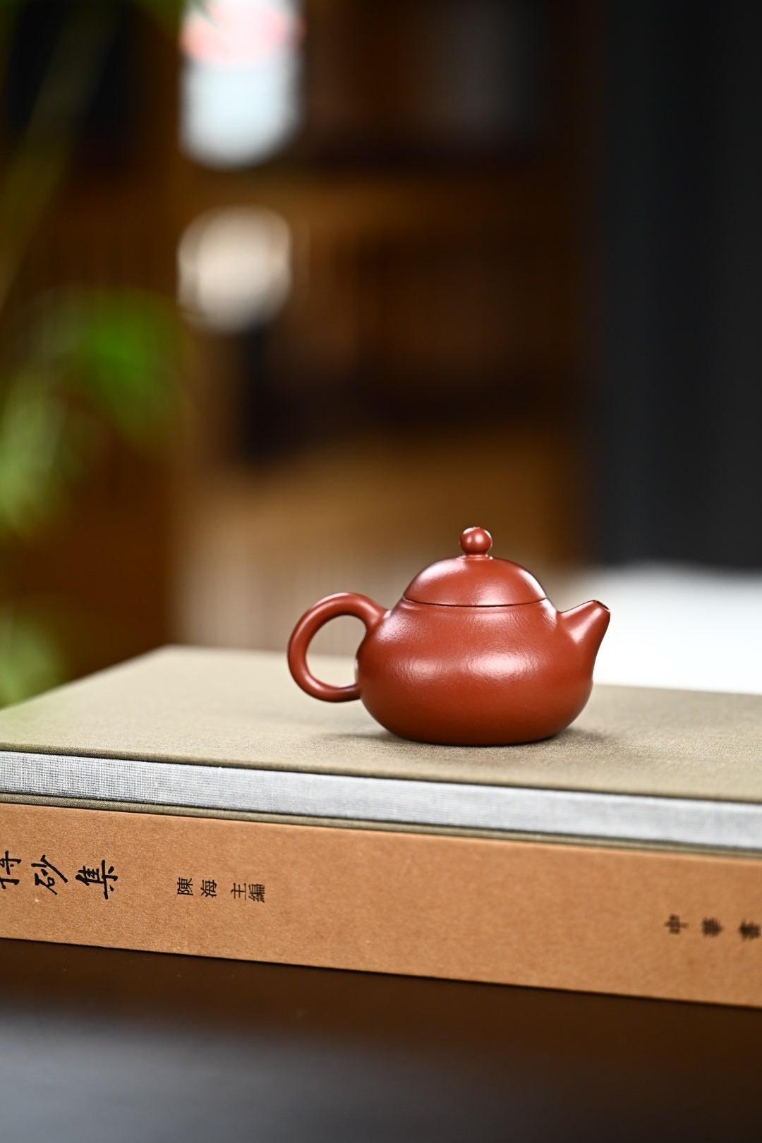 『文旦』 全手工·极品皱皮朱泥·容量130cc·9孔出水·孙建芳（国家级工艺美术师）