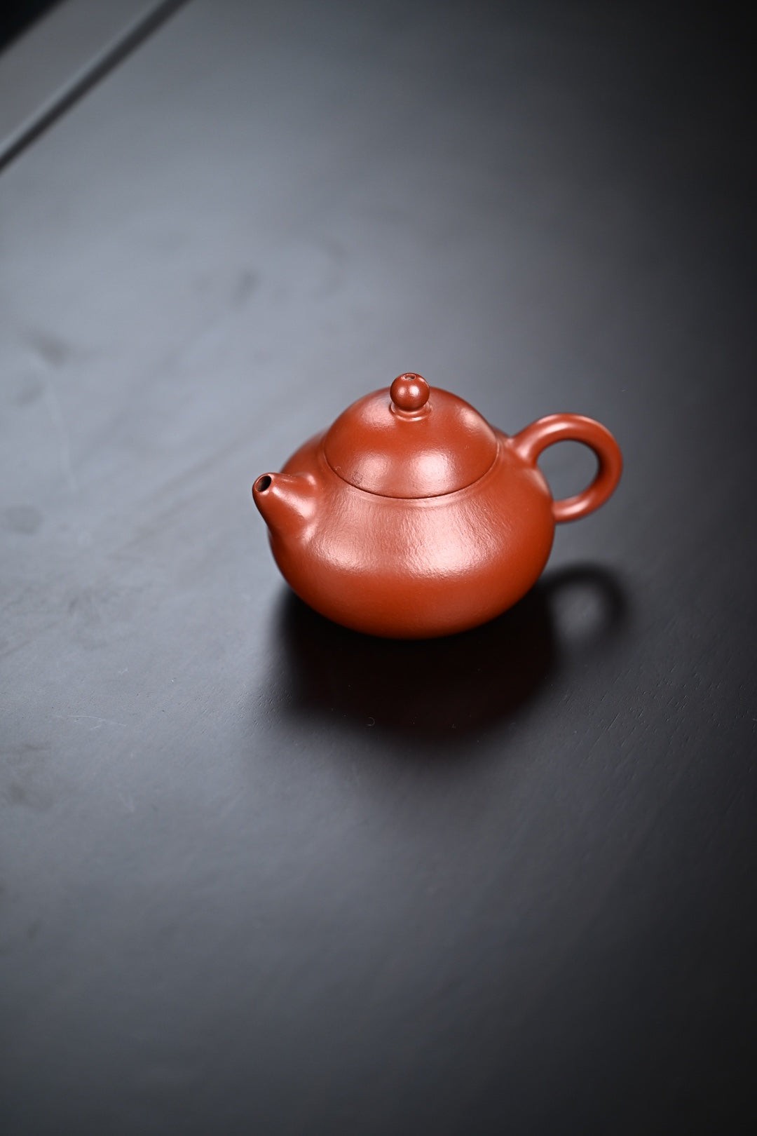 『文旦』 全手工·极品皱皮朱泥·容量130cc·9孔出水·孙建芳（国家级工艺美术师）