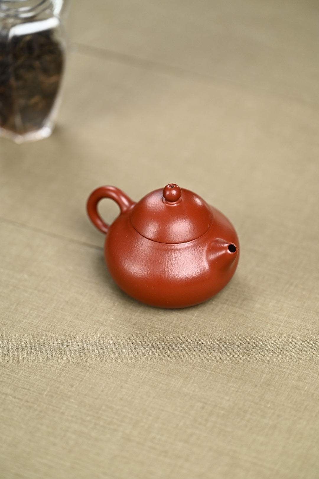 『文旦』 全手工·极品皱皮朱泥·容量130cc·9孔出水·孙建芳（国家级工艺美术师）