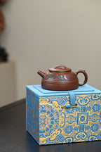 高工· 『腰线半月』 一厂老紫泥·容量210cc·7孔出水·内推·韩惠琴（国家级高级工艺美术师）