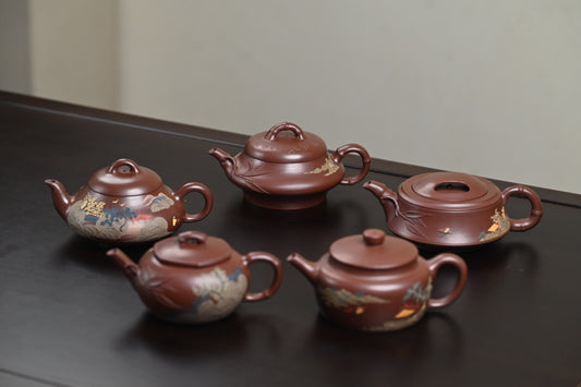 高工 一厂老紫泥·内推·韩惠琴（国家级高级工艺美术师）·系列