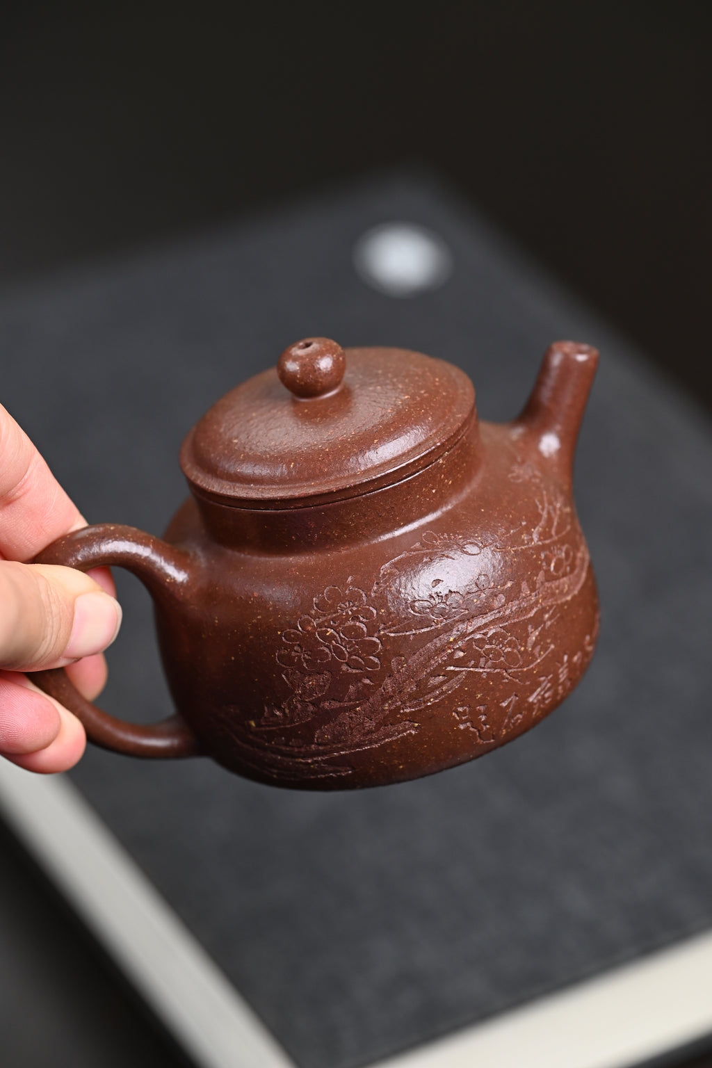 『言心』 紫玉金砂·容量180cc·14孔出水·内推·韩惠琴（国家级高级工艺美术师）