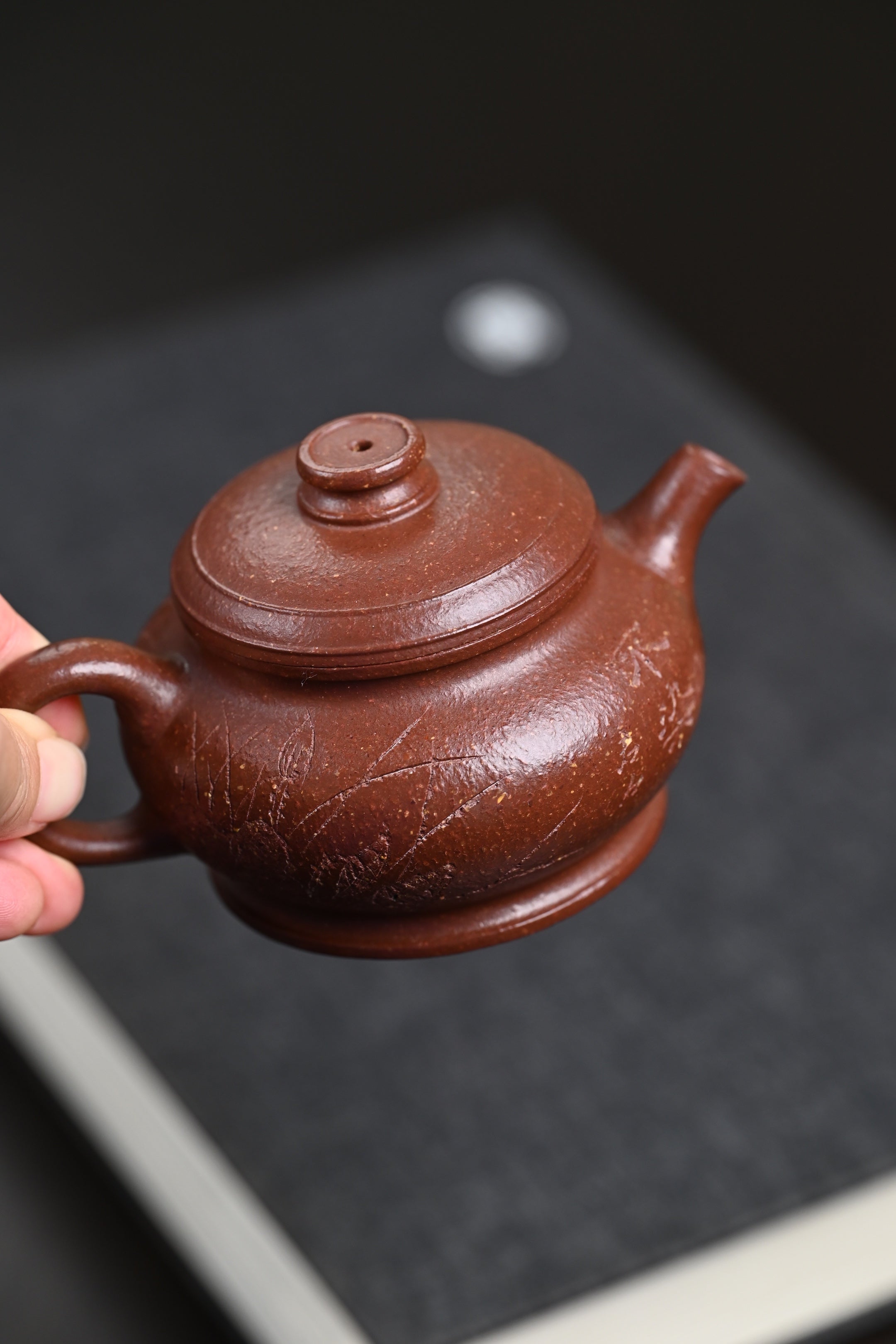 『颂金』 紫玉金砂·容量170cc·14孔出水·内推·韩惠琴（国家级高级工艺美术师）
