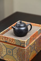 『匏尊』 石黄·容量190cc·9孔出水·内推·秦国萍（国家级高级工艺美术师）