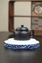 『德钟』 石黄·容量190cc·7孔出水·内推·秦国萍（国家级高级工艺美术师）