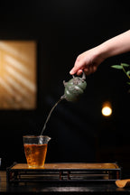 【南瓜壶】 制壶 范俊华（国家级工艺美术师）原矿绿泥 容量 170cc