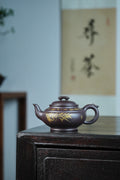 【上新桥】 制壶 万庆元（国家级高级工艺美术师） 原矿紫茄泥 容量 420cc