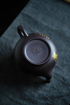 【上新桥】 制壶 万庆元（国家级高级工艺美术师） 原矿紫茄泥 容量 420cc