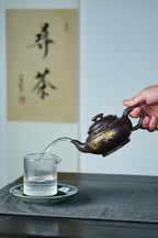 【上新桥】 制壶 万庆元（国家级高级工艺美术师） 原矿紫茄泥 容量 420cc