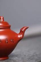 范泽锋高徒·江苏省级大师·邱爽道洪款【松报春】极品朱泥·200cc