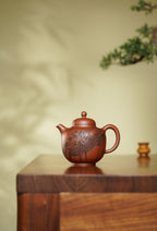 杨喜雨【中华神刀·刀笔传魂】紫砂界陶刻圣手艺术臻品《玉净壶》原矿极品底槽清·320cc