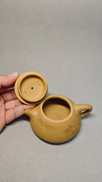 【景舟石瓢】  制壶：焦亚强   (国家级工艺美术师) 泥料：原矿黄段泥 容量：170cc