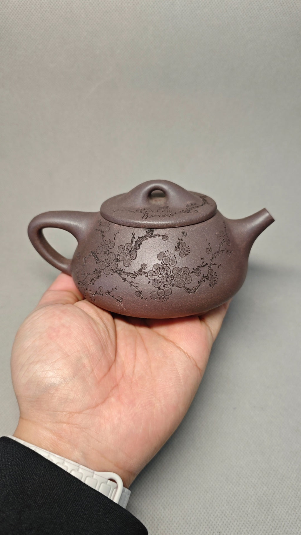 【景舟石瓢】  制壶：焦亚强   (国家级工艺美术师) 泥料：原矿青段泥 容量：270cc