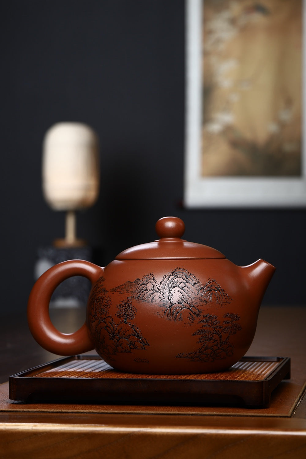 超大容量1800CC：【大西施】 作者：钱云娇（国家级工艺美术师） 原矿深井底槽清