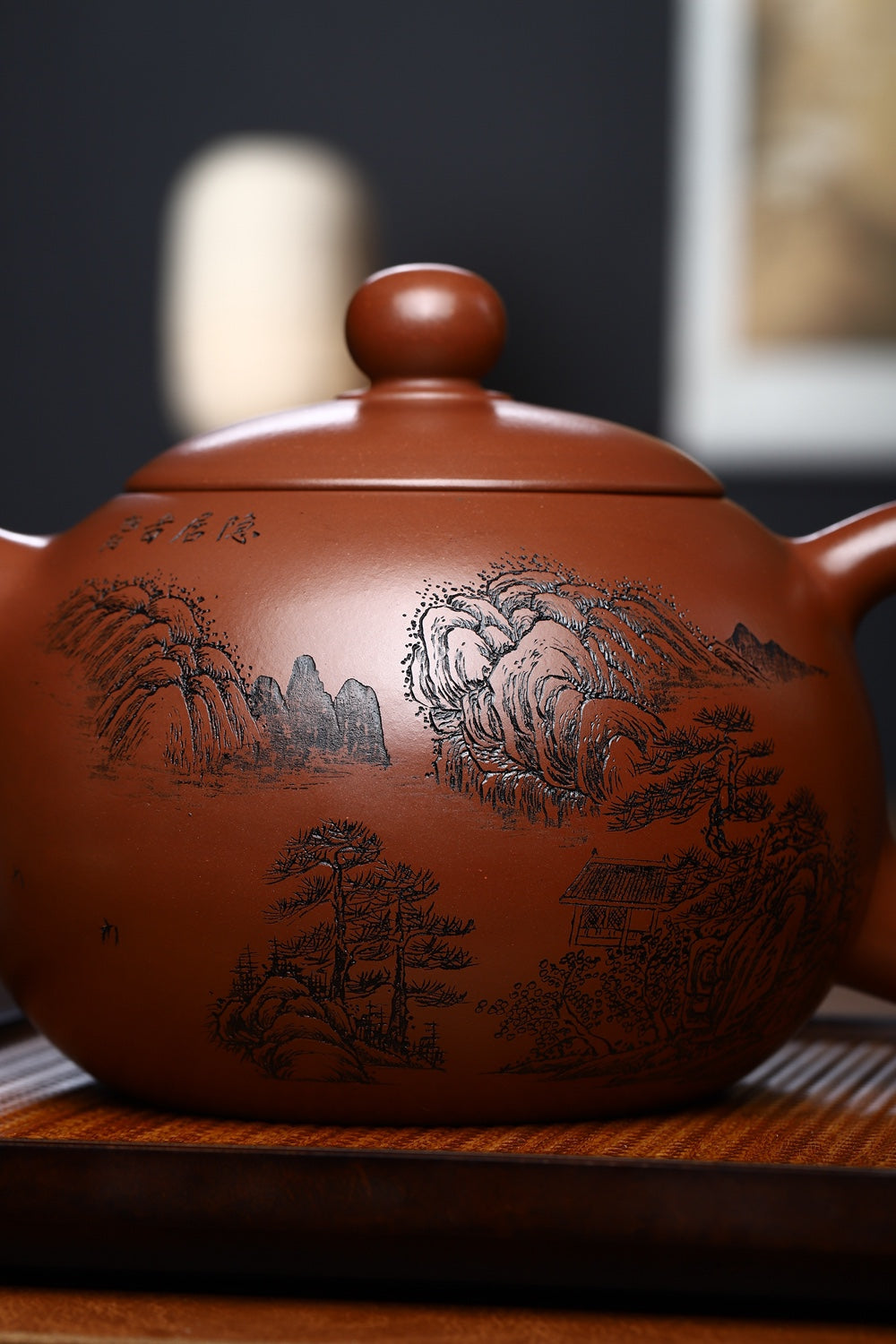 超大容量1800CC：【大西施】 作者：钱云娇（国家级工艺美术师） 原矿深井底槽清