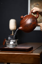 超大容量1800CC：【大西施】 作者：钱云娇（国家级工艺美术师） 原矿深井底槽清