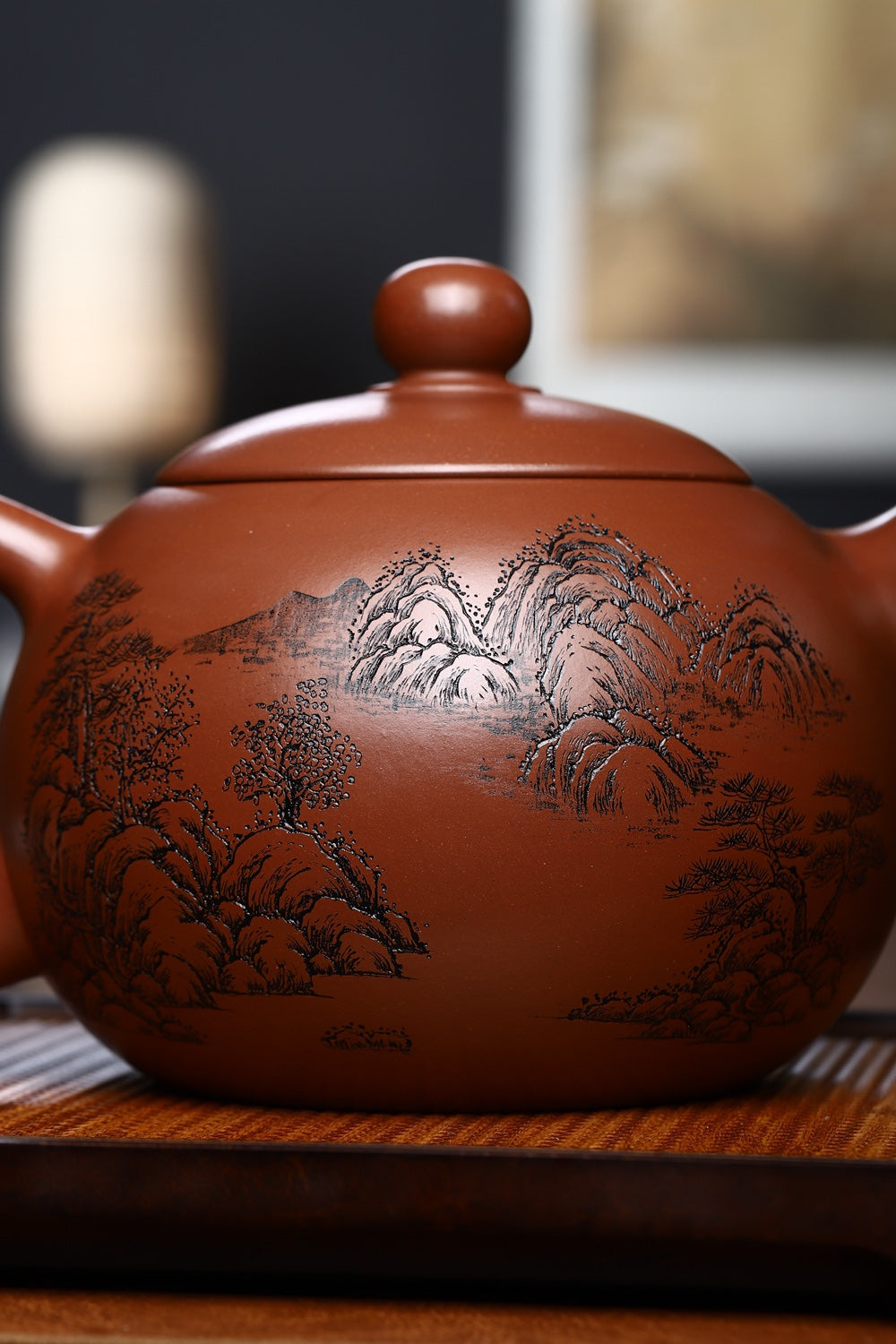 超大容量1800CC：【大西施】 作者：钱云娇（国家级工艺美术师） 原矿深井底槽清