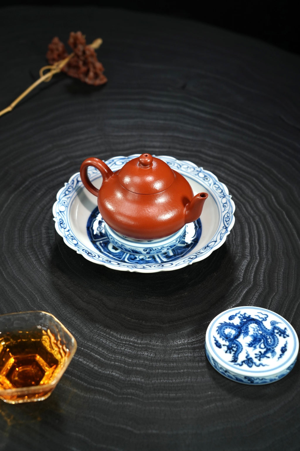 全手工【梨形·经典】 原矿极品朱泥·140cc·10孔