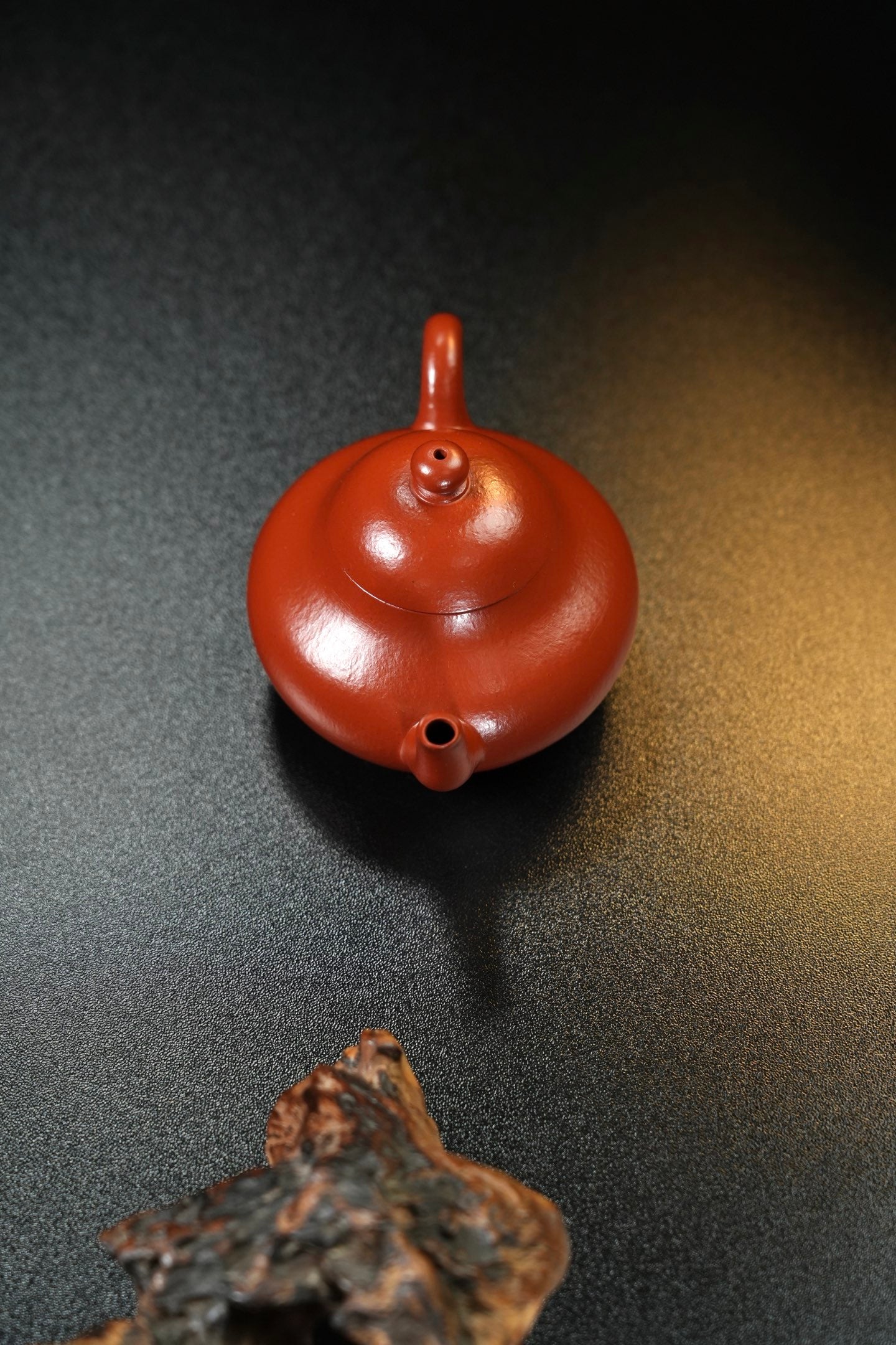 全手工【梨形·经典】 原矿极品朱泥·140cc·10孔